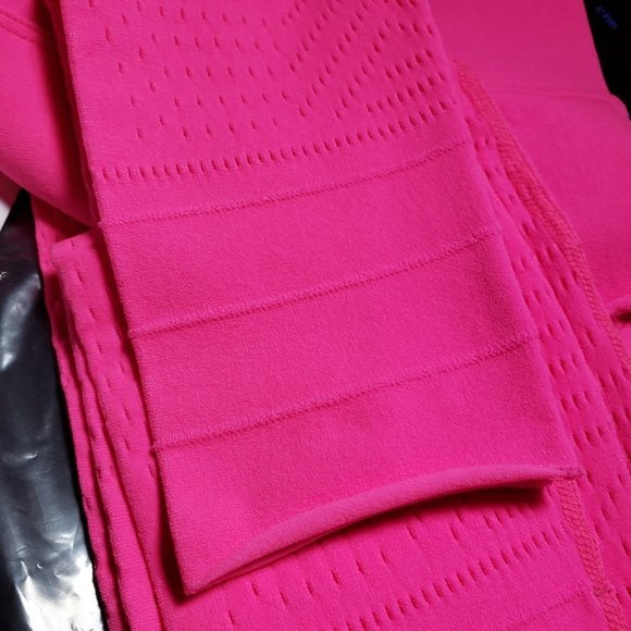 Free People Self-Hem Ecology Tropical Pink Legging - Picture 11 of 12